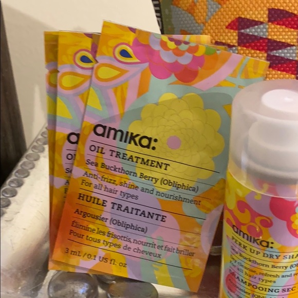 amika Hair Amika Travel Hair Care Items With 2 Travel Bags Poshmark